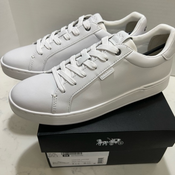 Coach Classic White Sneakers - Picture 7 of 11